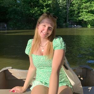 Zara Green Floral Sundress